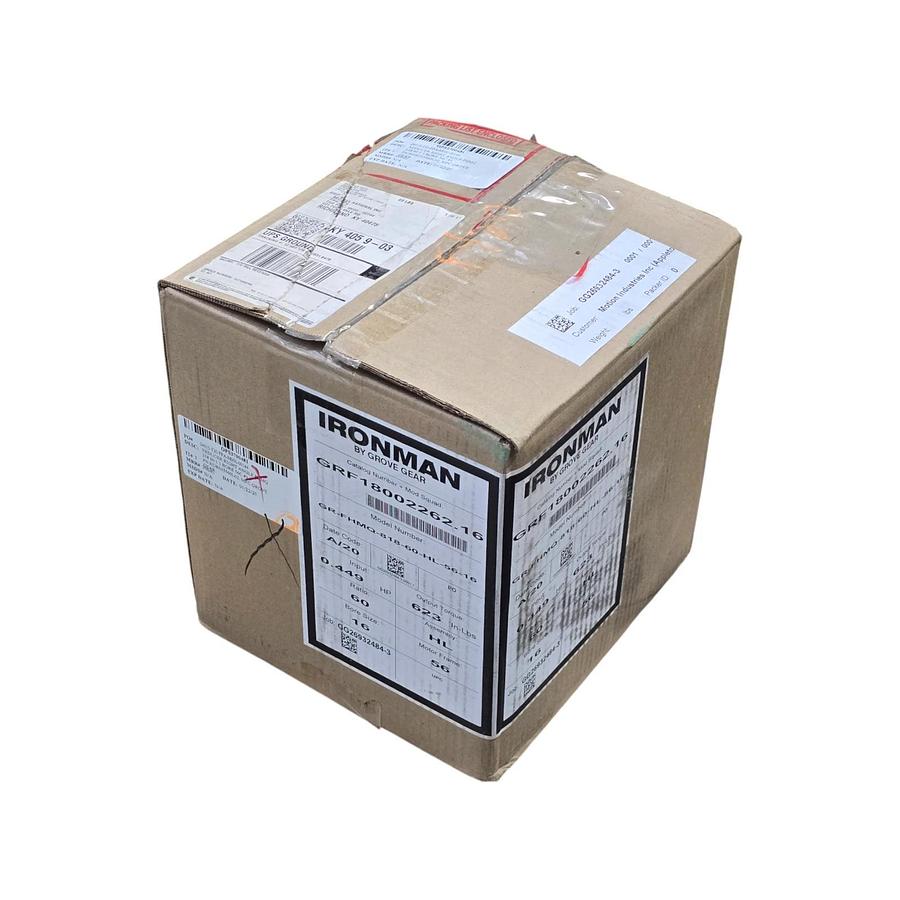GROVE GEAR IRONMAN GR-FHMQ818-60-HL-56-16 GEAR REDUCER 60:1 GRF18002262.16 NSMP