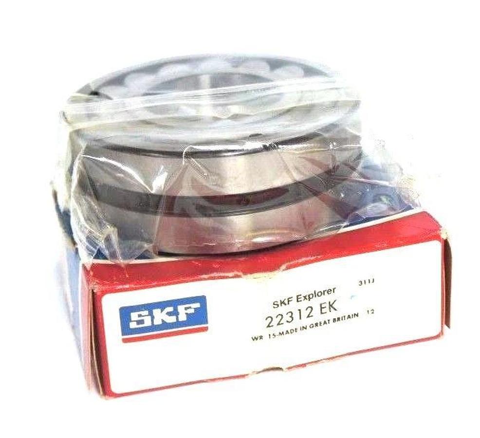 NIB SKF 22312 EK ROLLER BEARINGS SPHERICAL 2.544" TAPERED BORE 22312EK