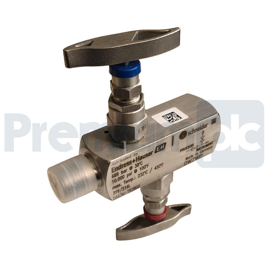 Endress+Hauser DA63M-30C9/0 Deltatop Manifold / Block & Bleed Valve 71041539 NEW