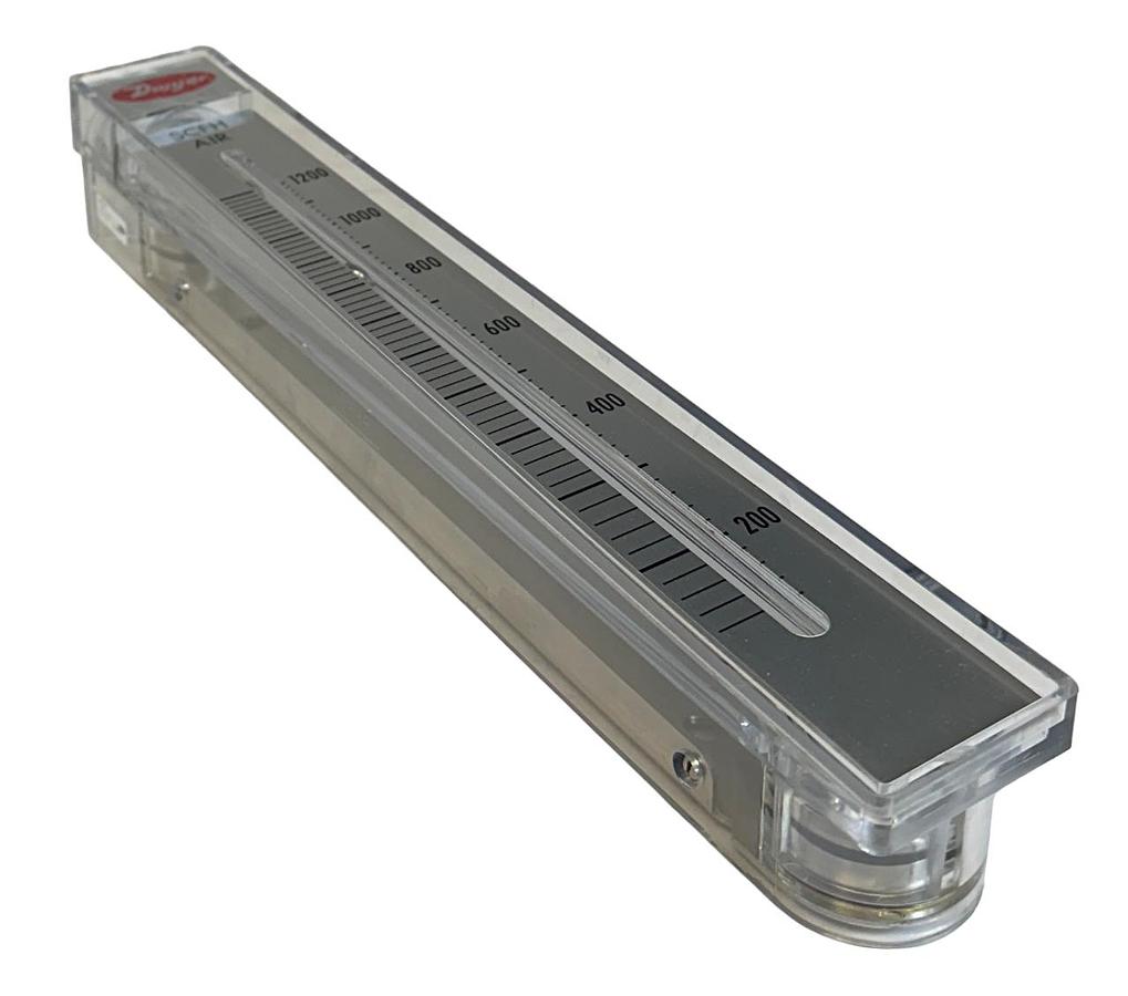 Used DWYER RMC-107 / 116241-10 SERIES RMC RATE-MASTER FLOW METER POLYCARBONATE NSMP
