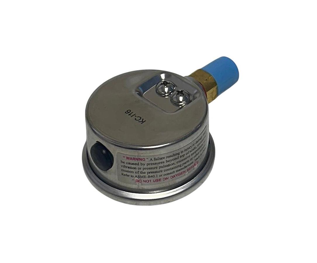 Used 3 SERFILCO SER606-2 / SER6062 LIQUID FILLED PRESSURE GAUGES 2'' 0-60PSI NSMP
