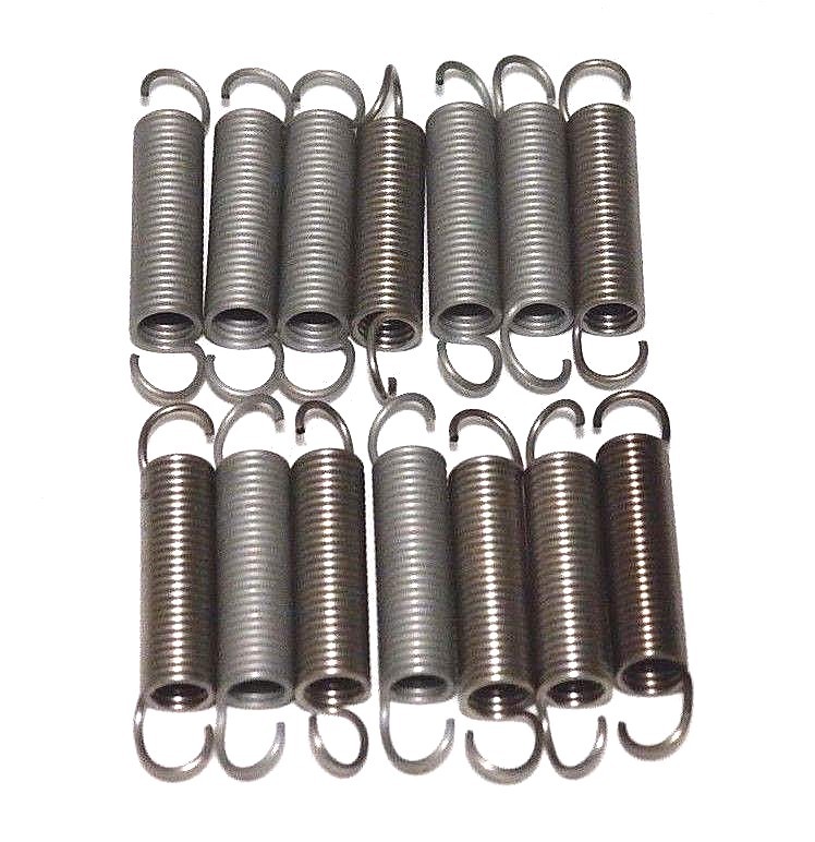 Used LOT OF 14 NEW KRONES 1-004-56-078-0 TENSION SPRINGS 1004560780