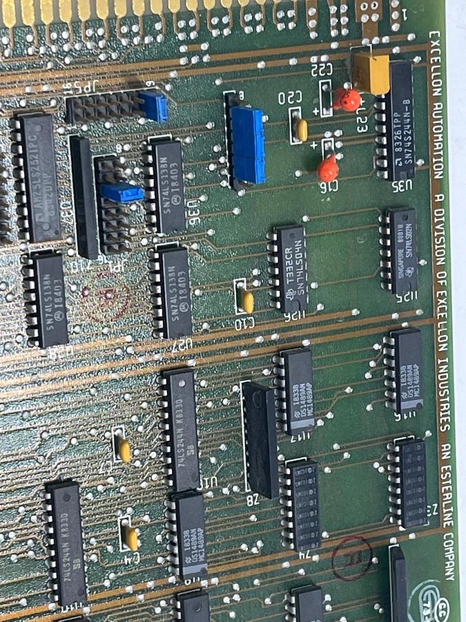 Used Excellon System Interface SI-2 | P/N 206473-19 Rev A | Assy 70641-10 Rev F