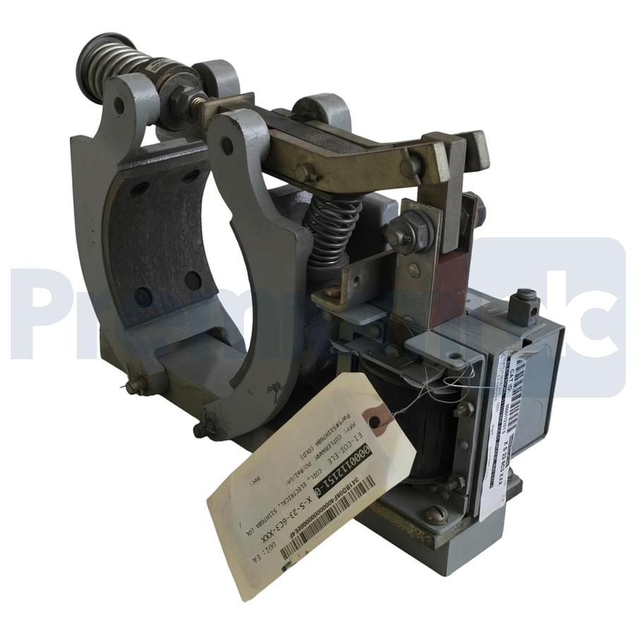 Used Eaton Cutler Hammer 511H993-8 Type S 5-1/2" Magnetic Shoe Brake 35lb-ft 440V