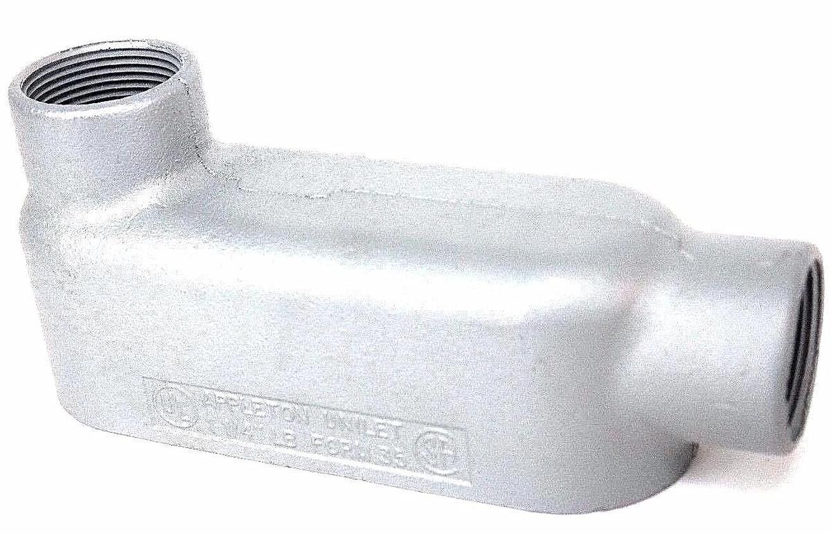 Used NIB APPLETON LB125-M 1-1/4INCH MALL IRON FORM 35 UNILETS TYPE LB CONDUIT LB125M
