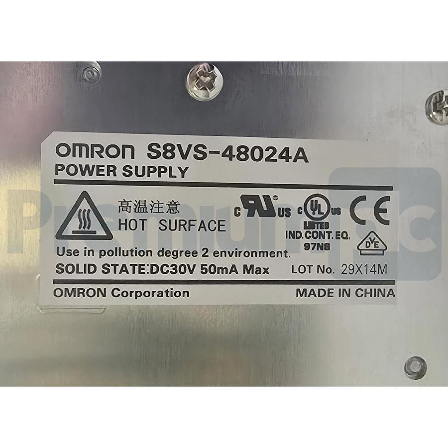 Omron S8VS-48024A | S8VS48024A Switch Mode Power Supply 24VDC 20A 480W NSMP