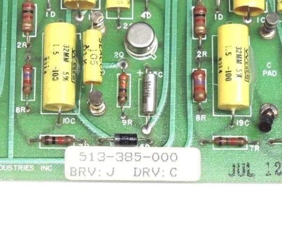 Used BURTON 513-385-000 FIRING BOARD BRV J DRV C 513385000