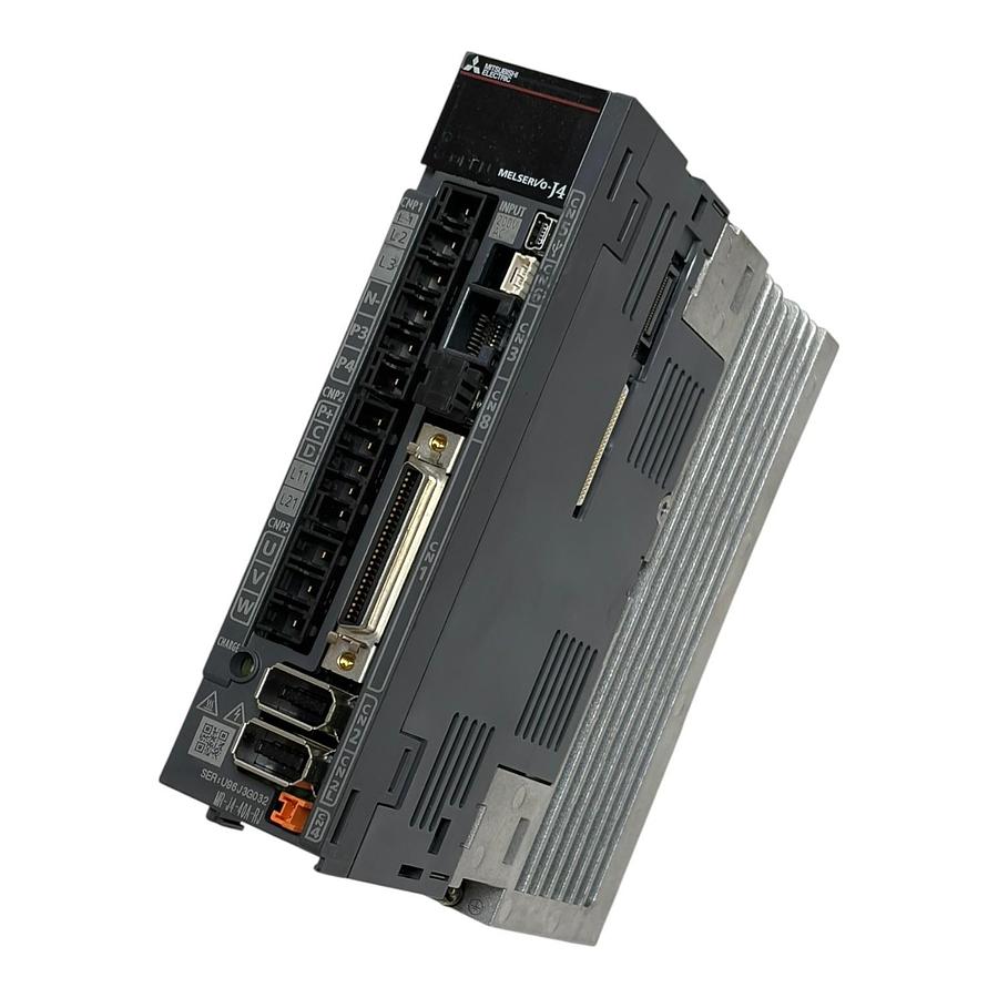 Used Mitsubishi MR-J4-40A-RJ AC Servo Drive 400W MELSERVO-J4