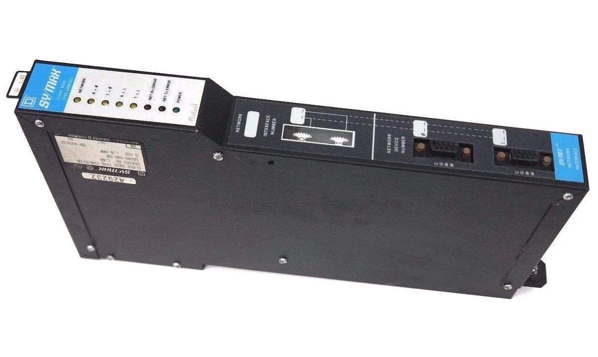 Used SQUARE D SY/NET 8030-CRM-511R SERIES. A2 1.00 30608-502-50 NETWORK INTERFACE