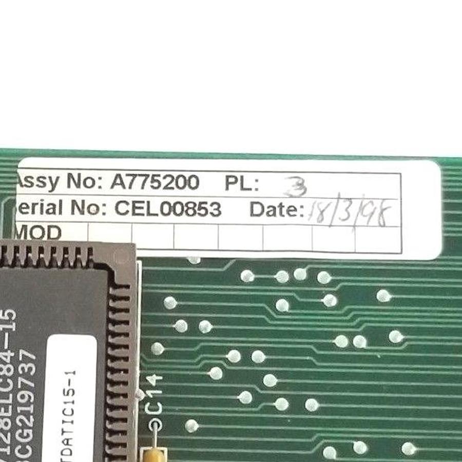 Used MICROMASS A775200A PCB CONTROLLER A775200-L1 A775200-SS ISS. 3 A775200