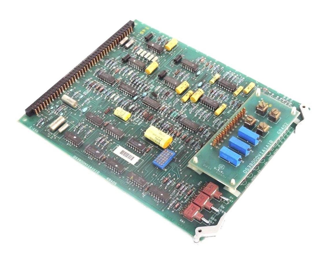 Used GENERAL ELECTRIC DS3800NVIA1G1D BOARD NVIA W/ GE DS3800DVIA1A1B BOARD