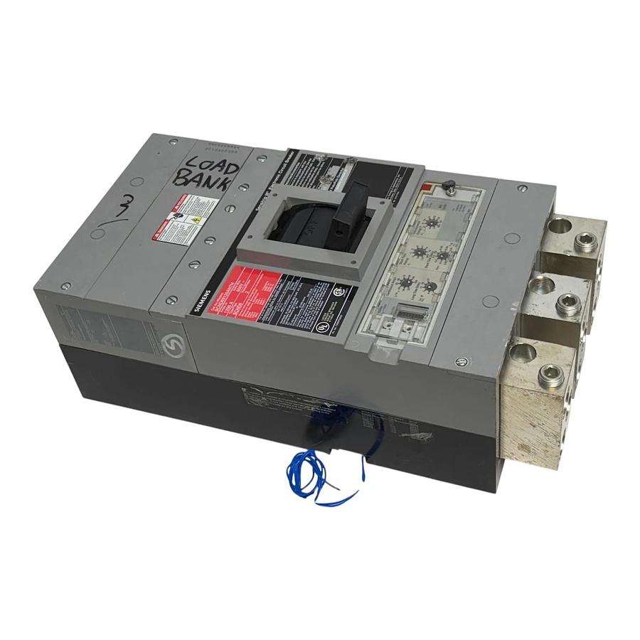 Used Siemens SCND69120ANTH Sentron SCND6 1200A 600V 3 Pole Circuit Breaker LSI