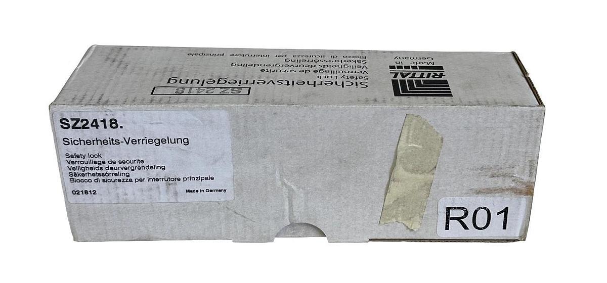 NEW RITTAL SZ2418. / 021812 SAFETY LOCK 24VDC SINGLE-DOOR INTERLOCK SZ 2418