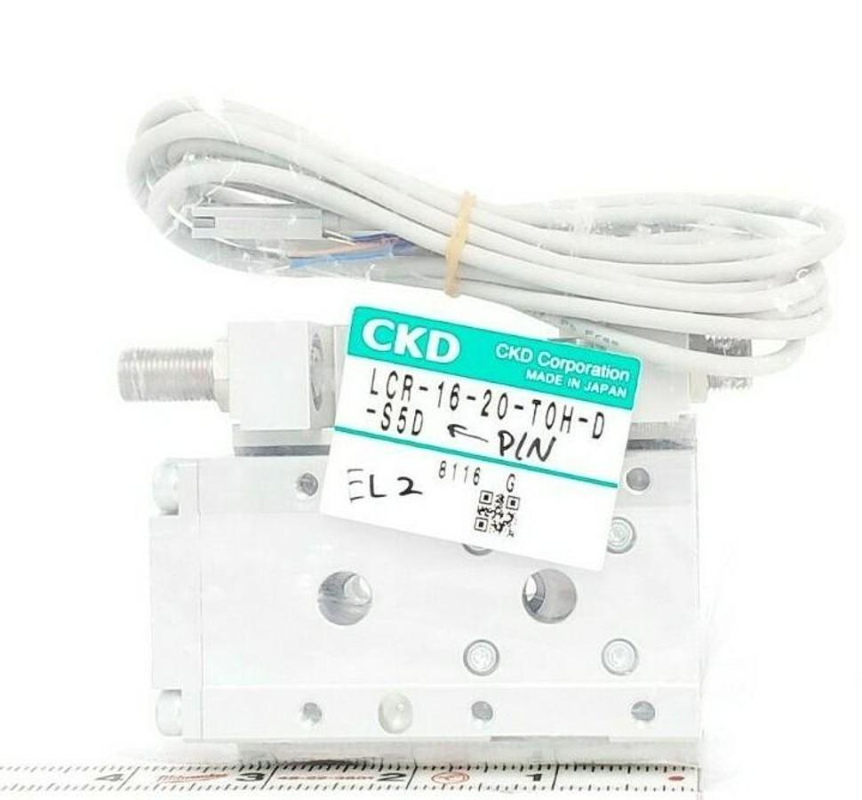 NEW CKD LCR-1620S5D LINEAR SLIDE CYLINDER LCR-16-20-T0H-D-S5D