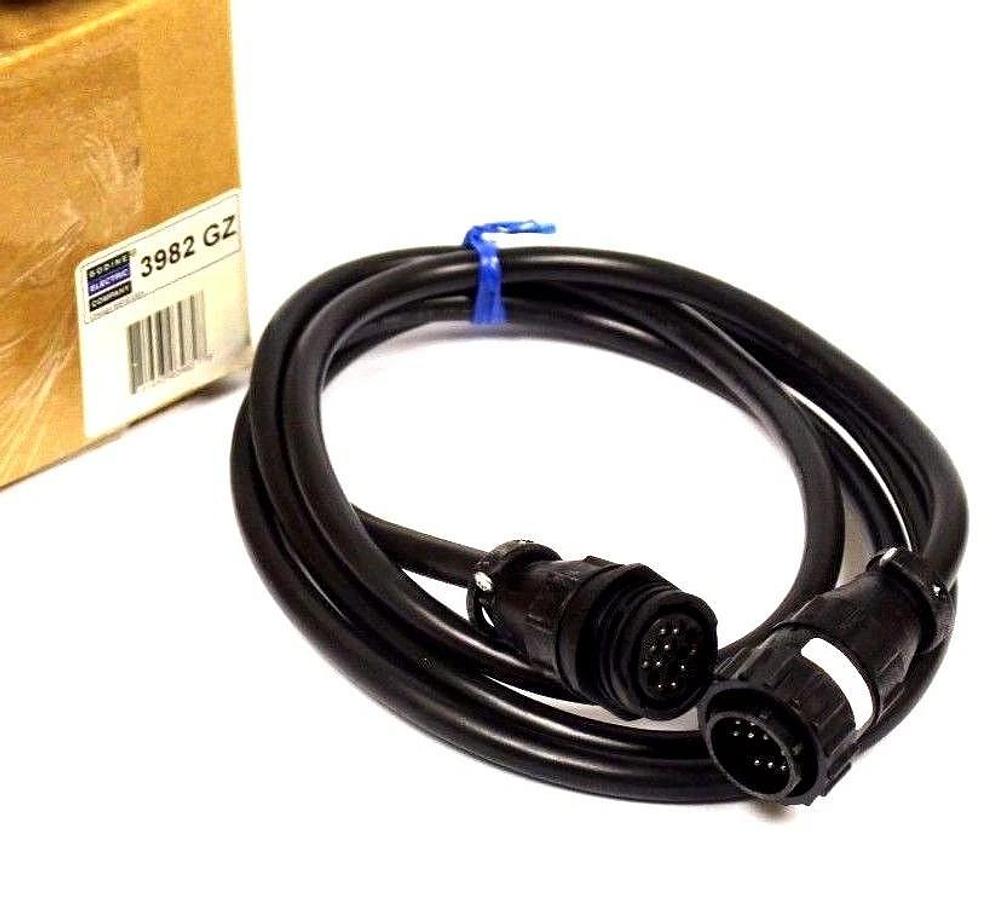 Used NIB F/S BODINE ELECTRIC 3982 6' ENCASED CABLE 3982 GZ FOR DC DRIVES