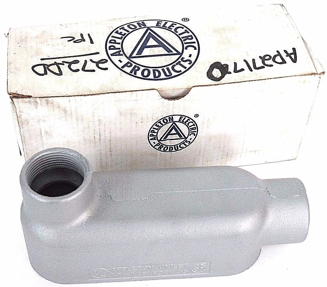 NIB APPLETON LB125-M 1-1/4INCH MALL IRON FORM 35 UNILETS TYPE LB CONDUIT LB125M