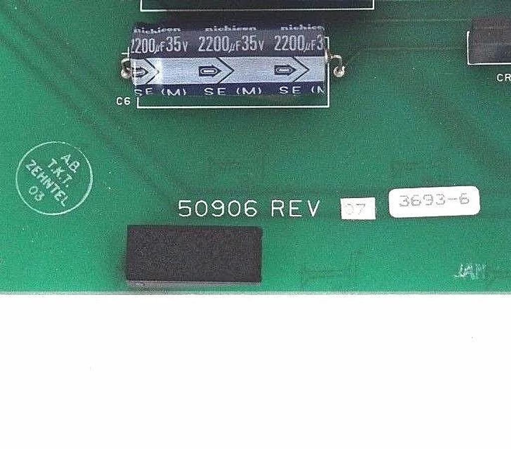 Used ALLEN BRADLEY 50906 POWER DISTRIBUTION BOARD REV 7