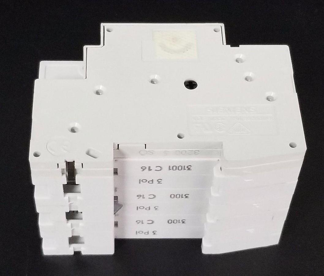 Used SIEMENS 5SX23 C16 CIRCUIT BREAKER 480V AC MAX 5SX2