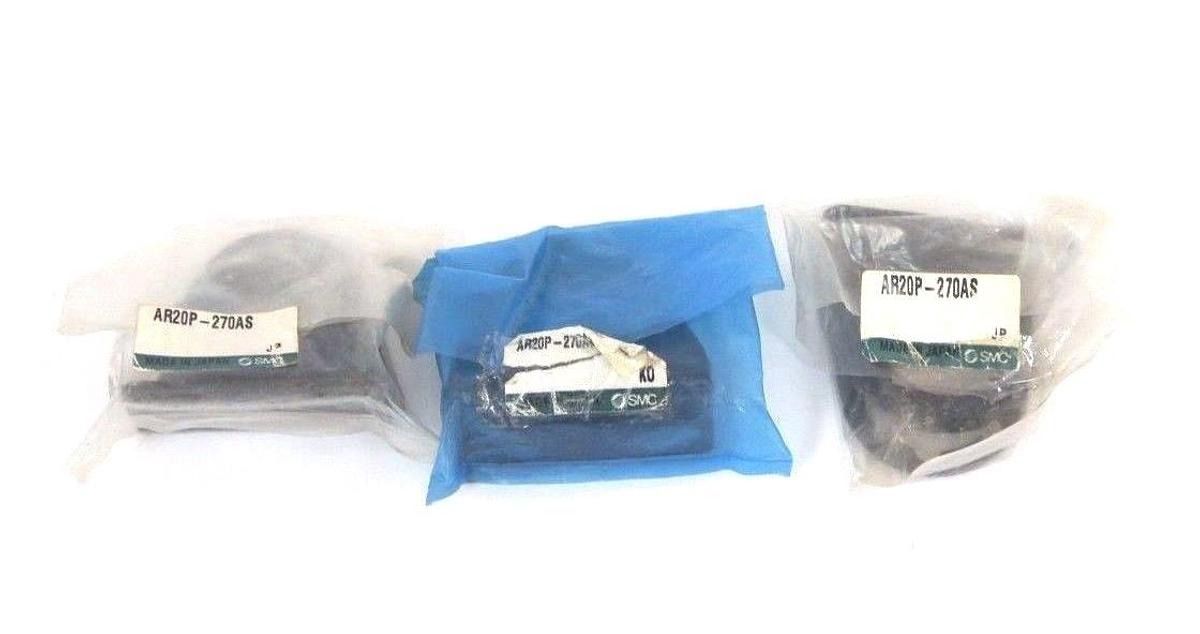 LOT OF 3 NEW SMC AR20P-270AS BRACKET ASSEMBLIES AR20P270AS