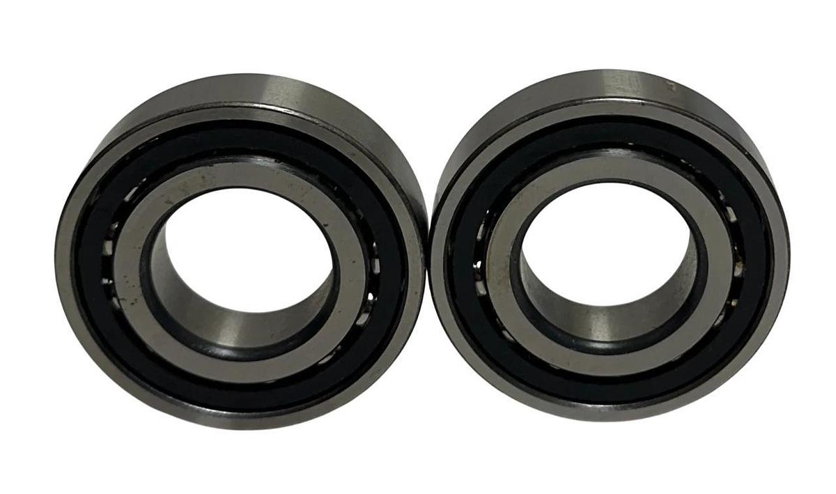 2 FAG 7207B OEM CONTACT PRECISION ANGULAR BEARINGS SINGLE-ROW 35x72x17mm NSNP