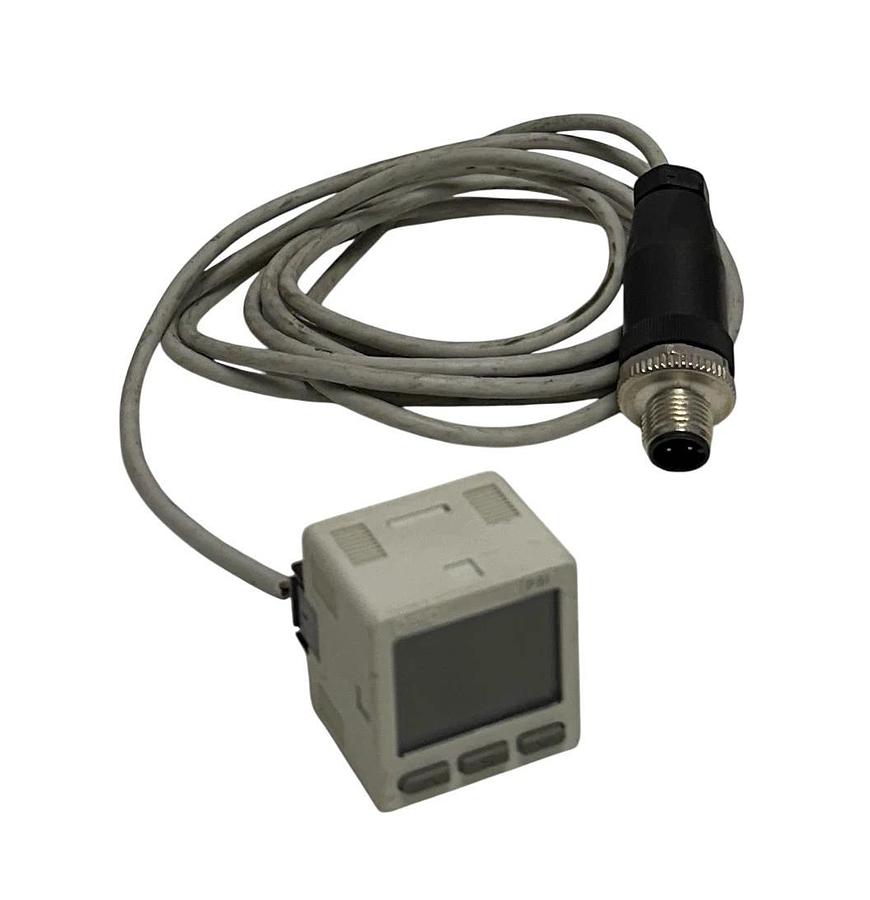 Used SMC ISE20-P-P / ISE20PP DIGITAL PRESSURE SWITCH 12-24VDC 25mA POSITIVE USNP