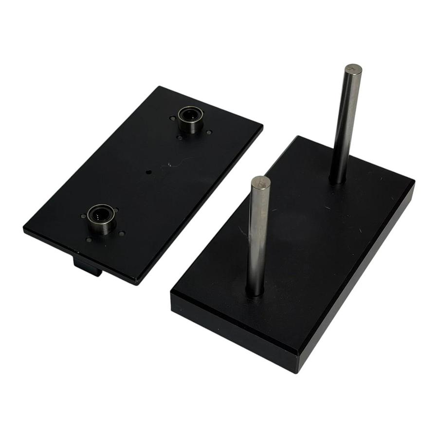 Custom Parallel Die Guide Fixture Compression Tensile Test Stand Base NO CELL