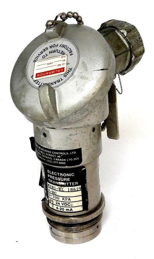 Used PMC V-HC PRESSURE TRANSMITTER 0-100KPA, 24VDC, 4-20MA, VHC