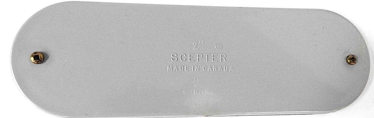 Used NEW SCEPTER 2" SLL 60S CONDUIT BODY W/ COVER