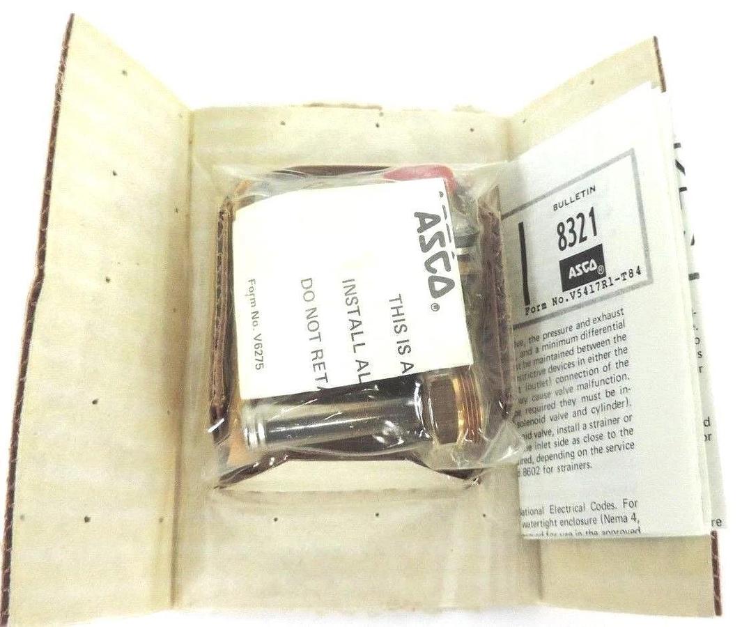 Used NIB ASCO 302-925 REBUILD KIT 8321 AC 302925