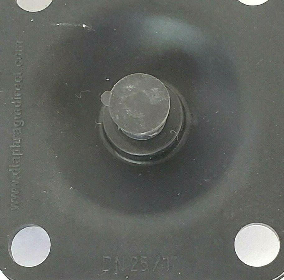 Used LOT OF 2 NEW DIAPHRAGM DIRECT DN 25 / 1" DIAPHRAGMS DN25