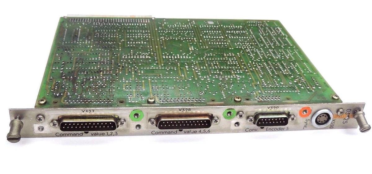 Used SIEMENS 6FX1123-7AA01 MEASURING MODULE/COMMAND ENCODER 03325 548-237-9101