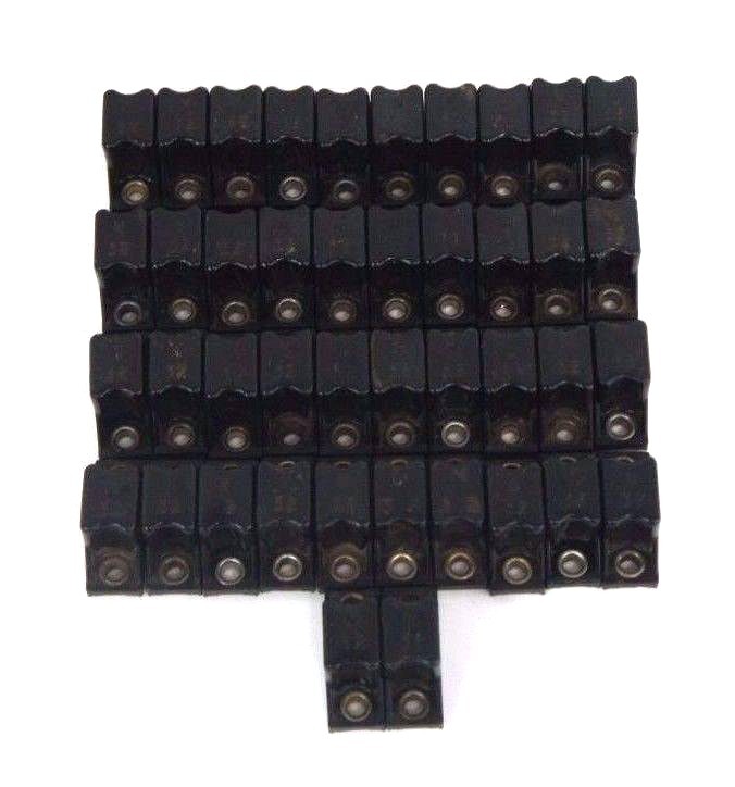 Used LOT OF 42 ALLEN BRADLEY N32 THERMAL OVERLOAD HEATING ELEMENTS