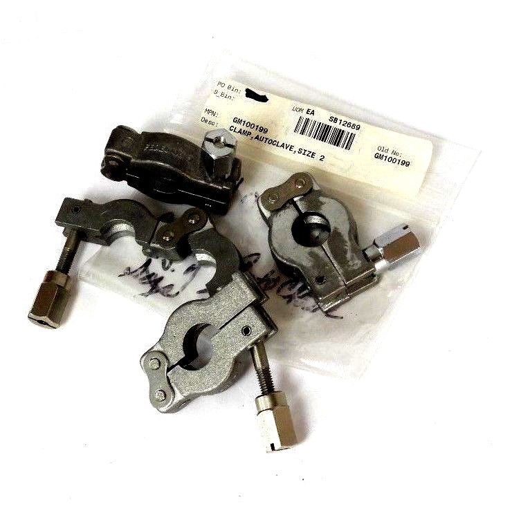 Used LOT OF 4 NEW FEDEGARI GM100199 SIZE 2 AUTOCLAVE CLAMPS