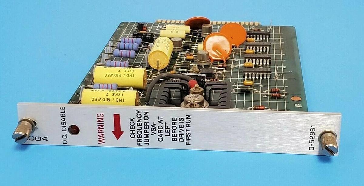 Used RELIANCE ELECTRIC 0-52861 DCGA GATE DRIVER 052861, 802286-2A