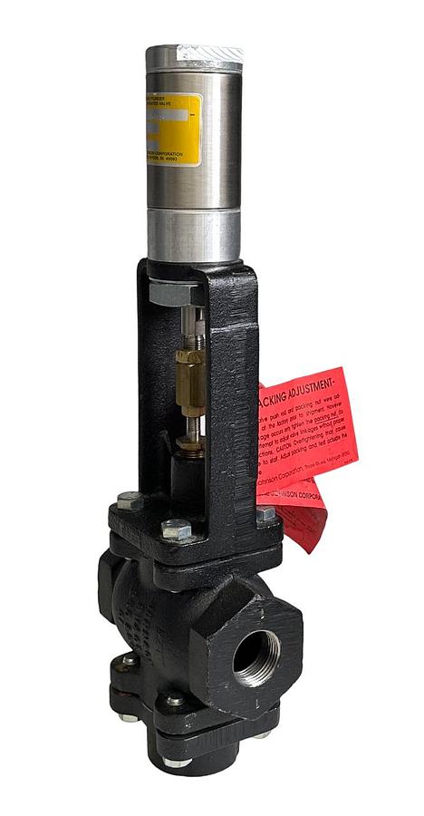 Used NEW JOHNSON CV3S-1300-DIB-200D-F-1 / CV3S1300DIB200DF1 CYLINDER OPERATED VALVE
