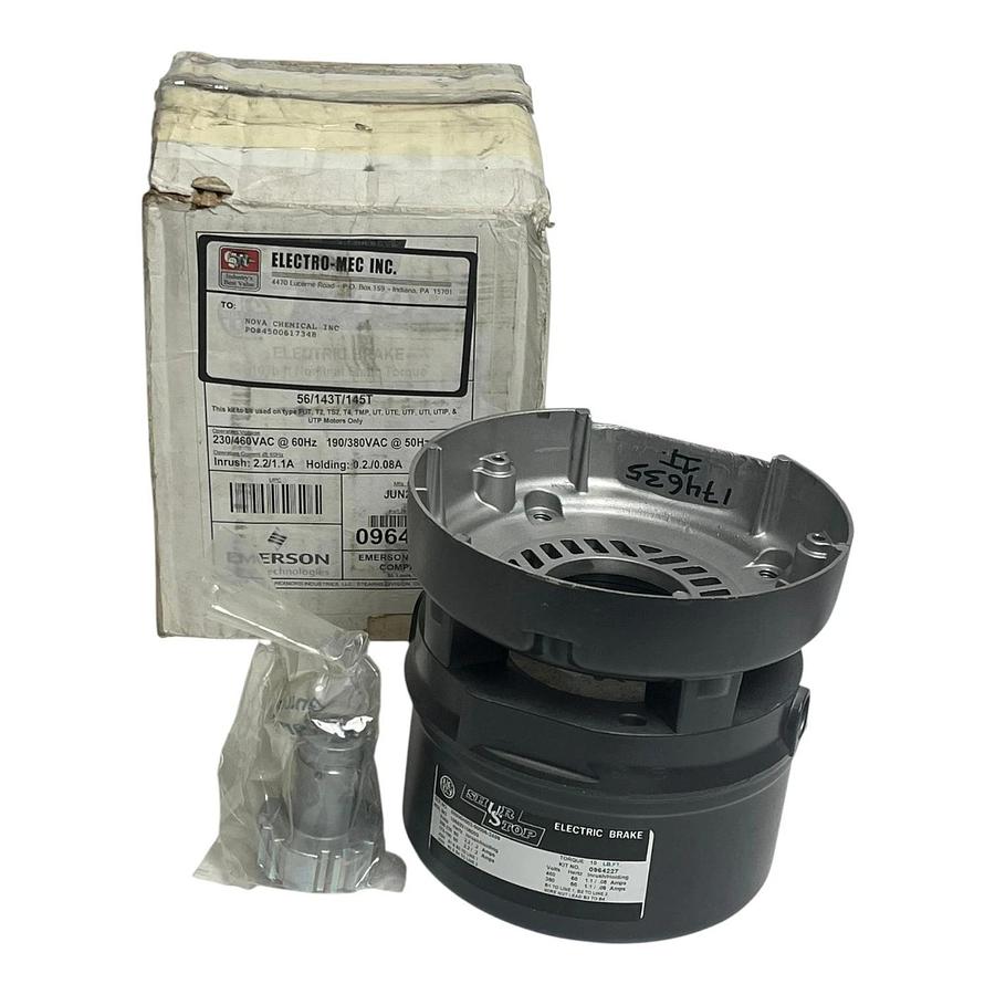 Emerson Stearns Shur Stop Electric Brake Kit 0964227 105633106003 10 lb-ft - New