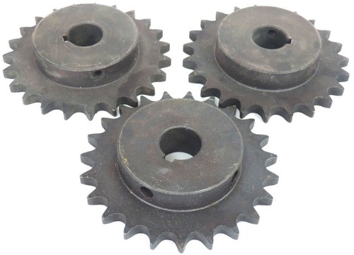 Used LOT OF 3 MARTIN 50BS23-1 SPROCKET 1" BORE 23 TEETH  50BS231