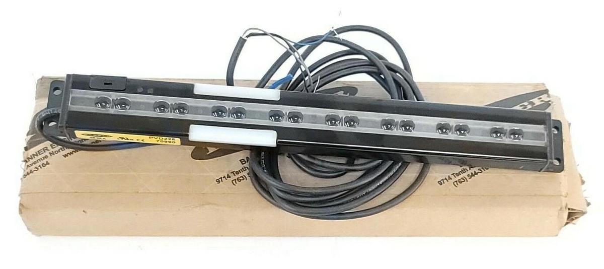 Used BANNER PVD225 PVD SERIES: PARTS VERIFICATION 225 MM 8 CHANNEL 70990 (IN BOX)
