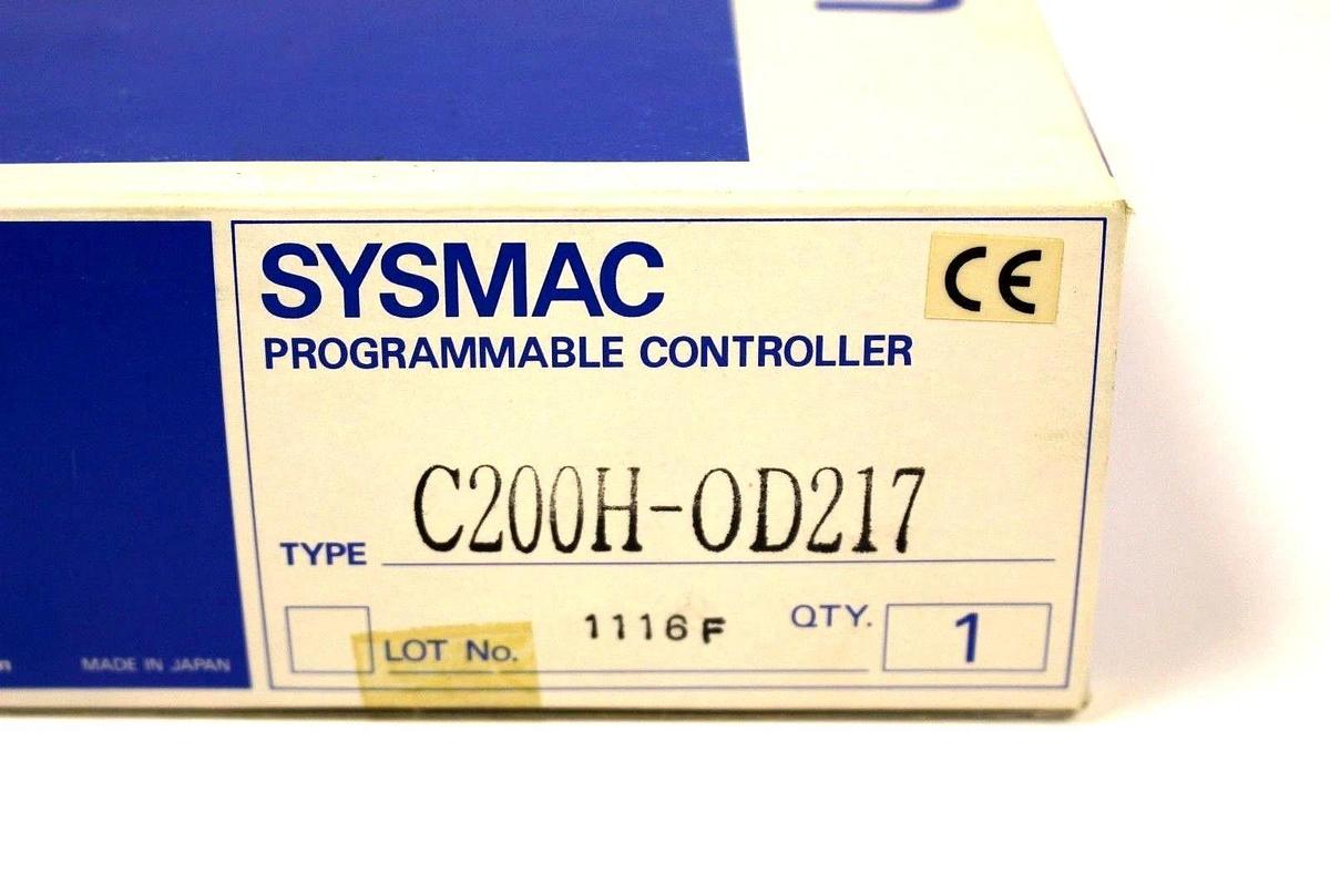 Used NIB OMRON C200H-OD217 OUTPUT MODULE 5-24VDC 0.3A/POINT, 3.6A/UNIT C200HOD217