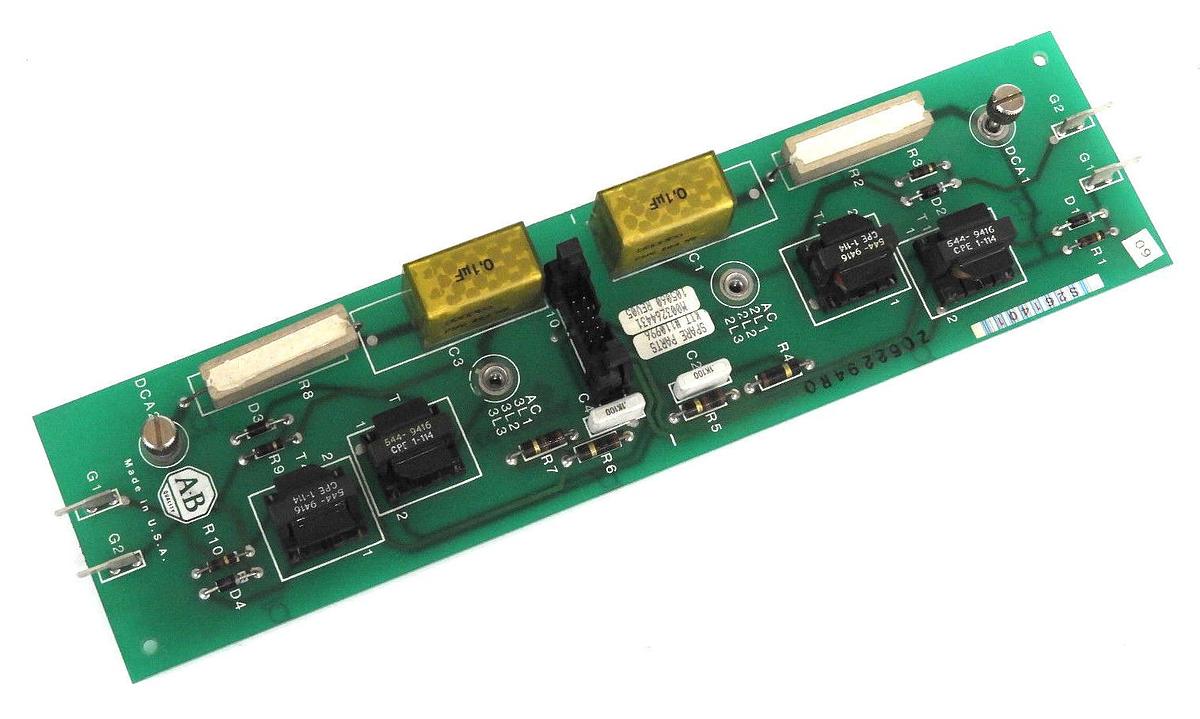 Used ALLEN BRADLEY 110996 ARMATURE PULSE PC BOARD M003264431 105060 105066-02