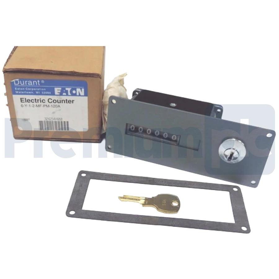 Durant Eaton 6-Y-1-2-MF-PM-120A Electric Counter - 6 Digit 120VAC - NSMP