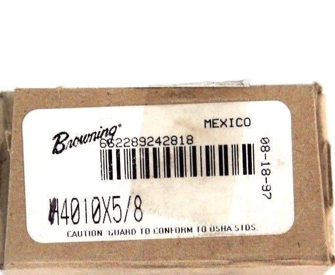 Used NIB BROWNING 4010-5/8 SPROCKET #40 CHAIN, 10TEETH, H4010X5/8