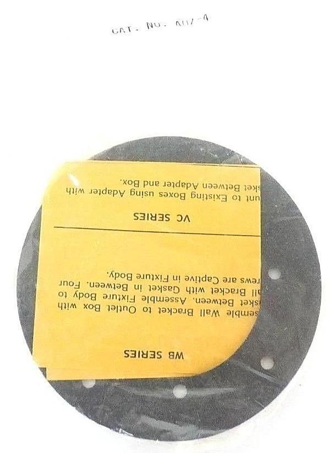 Used BOX OF 10 NEW HUBBELL AOZ-4 ADAPTER A0Z-4, E30816-1 ENCL & GASK FIXT. FITTING