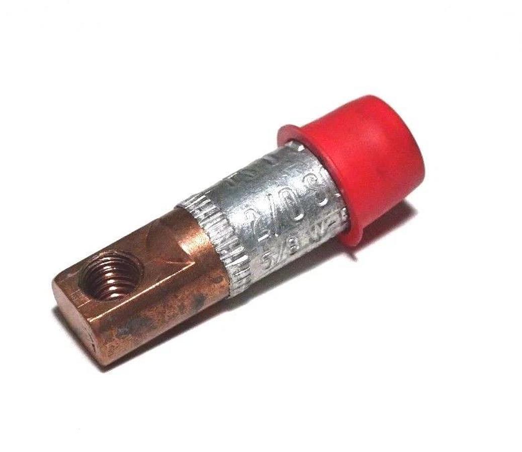 LOT OF 2 NEW RTE CORP 2609459A05B TERMINAL CONNECTORS DC 84 3186, 1/0STR, 2/0SOL