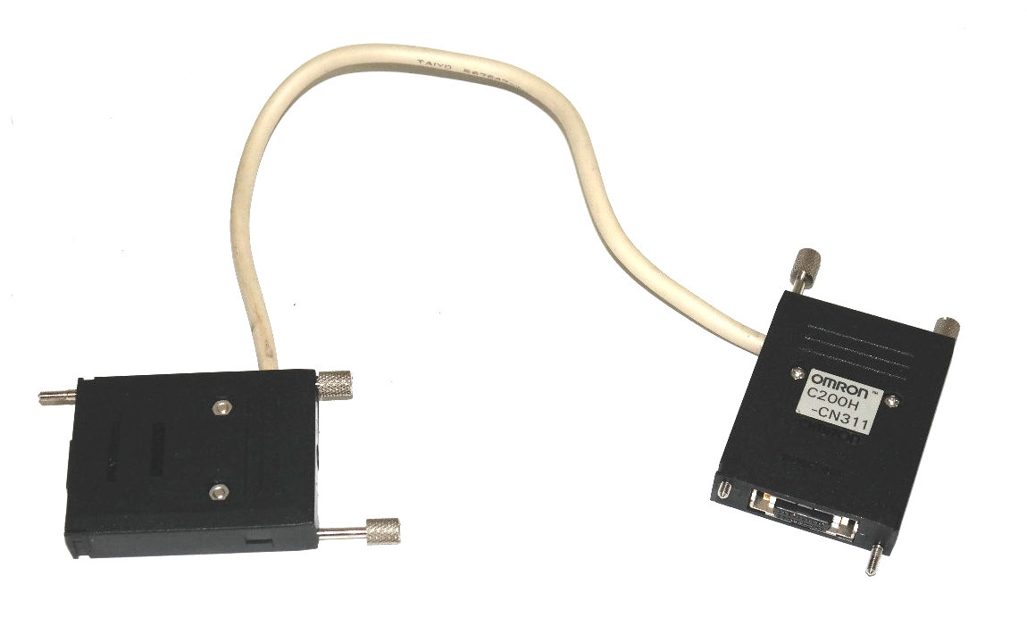 Used OMRON C200H-CN311 EXPANSION CABLE ASSEMBLY C200H-C0V01, E67647-WH