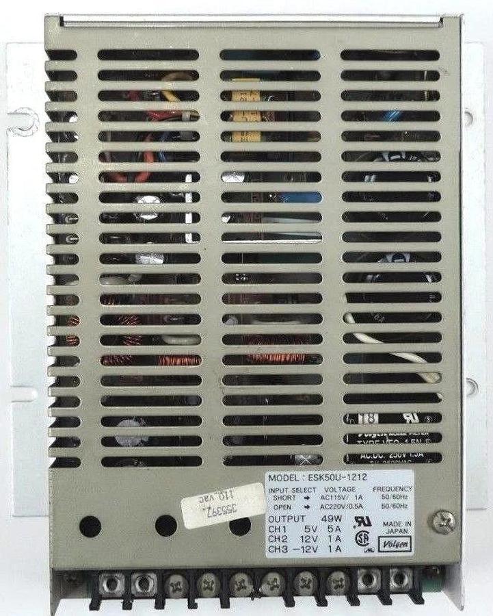 Used VOLGEN ESK50U-1212 POWER SUPPLY 115VAC 1AMP 49WATT