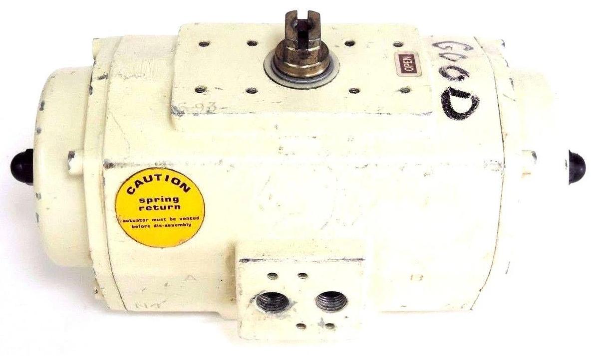 Used EL-O-MATIC ESN 100-4 PNEUMATIC VALVE ACTUATOR 120PSIG MAX, ESN1004