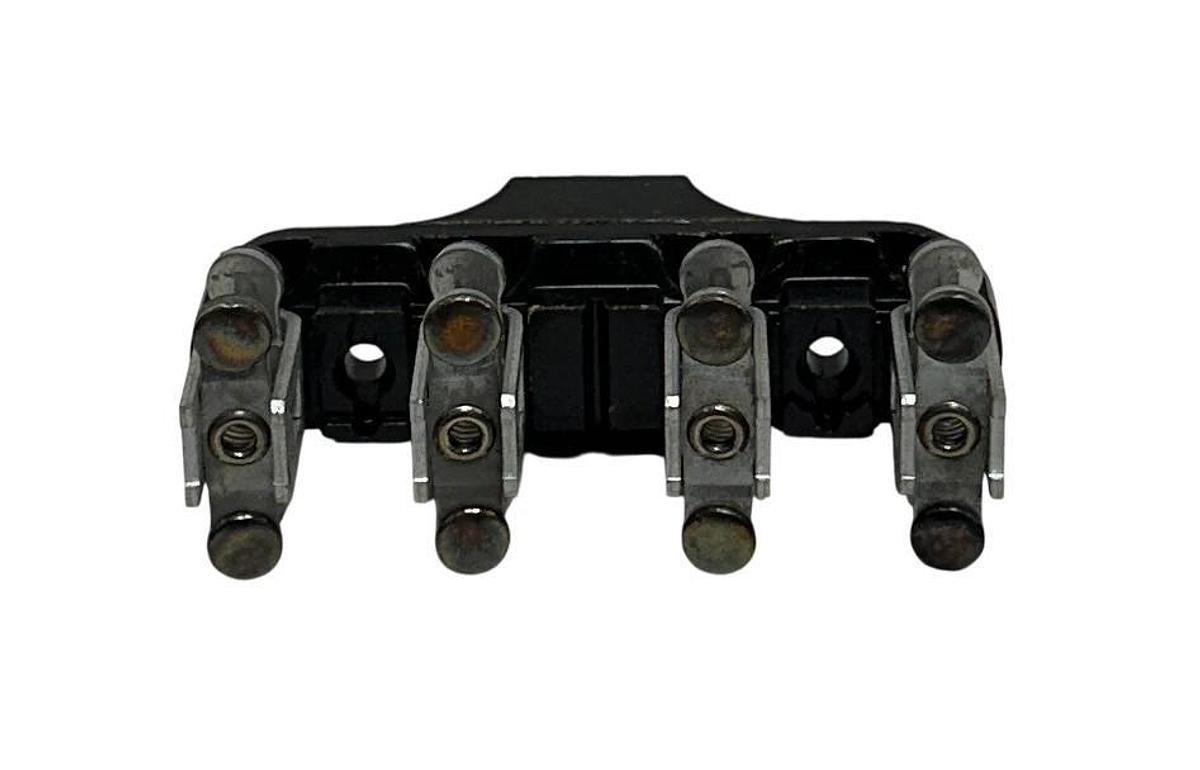 5 ALLEN BRADLEY X-217703 / X217703 CROSS BAR ASSEMBLIES 4-POLE BLACK OPEN NSMP