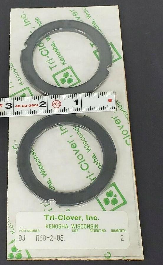 Used LOT OF 2 NEW TRI-CLOVER DJ R60-2-08 CARBON IMPELLERS