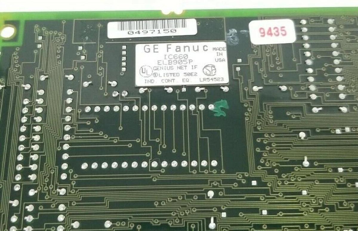 Used GE FANUC IC660ELB905P GENIUS NET IF MODULE 44A731604-G01 44A731605-001R00/0